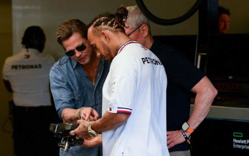 - Brad Pitt Racing tijdens de Britse Grand Prix: eerste foto's van de tribunes !